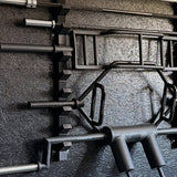 Wall Mountable Horizontal Bar Holder - 6 Bars - Strength Shop