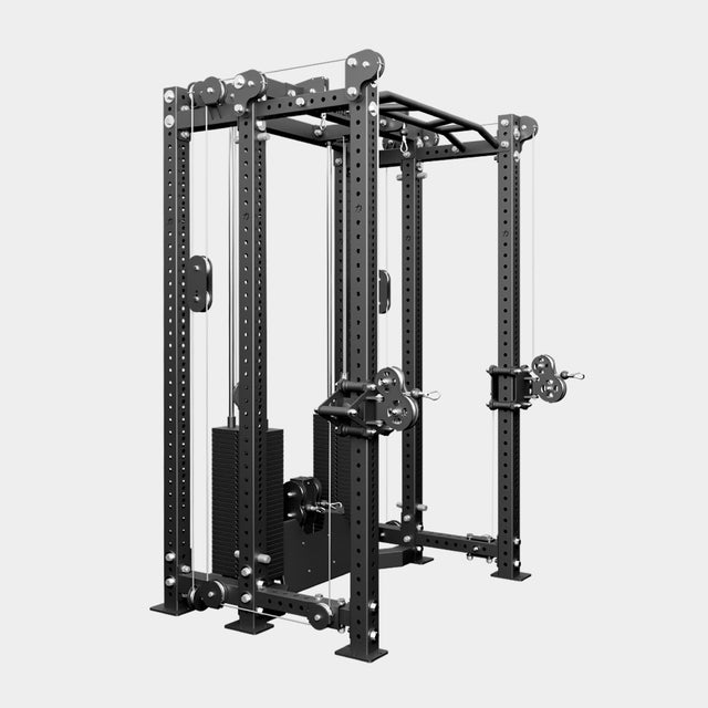 Riot MRR Rack + Functional Trainer Bundle | Power Rack & Cable System ...