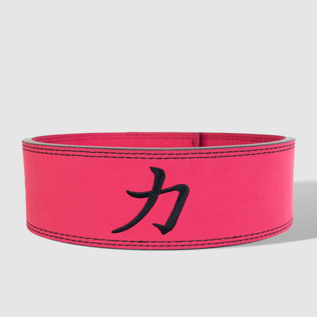Pink Lever Belt, 10mm - IPF Approved - Strength Shop