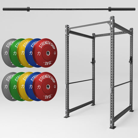 Original MRR Strength Bundle – Rack, Plates & Barbell - Strength Shop