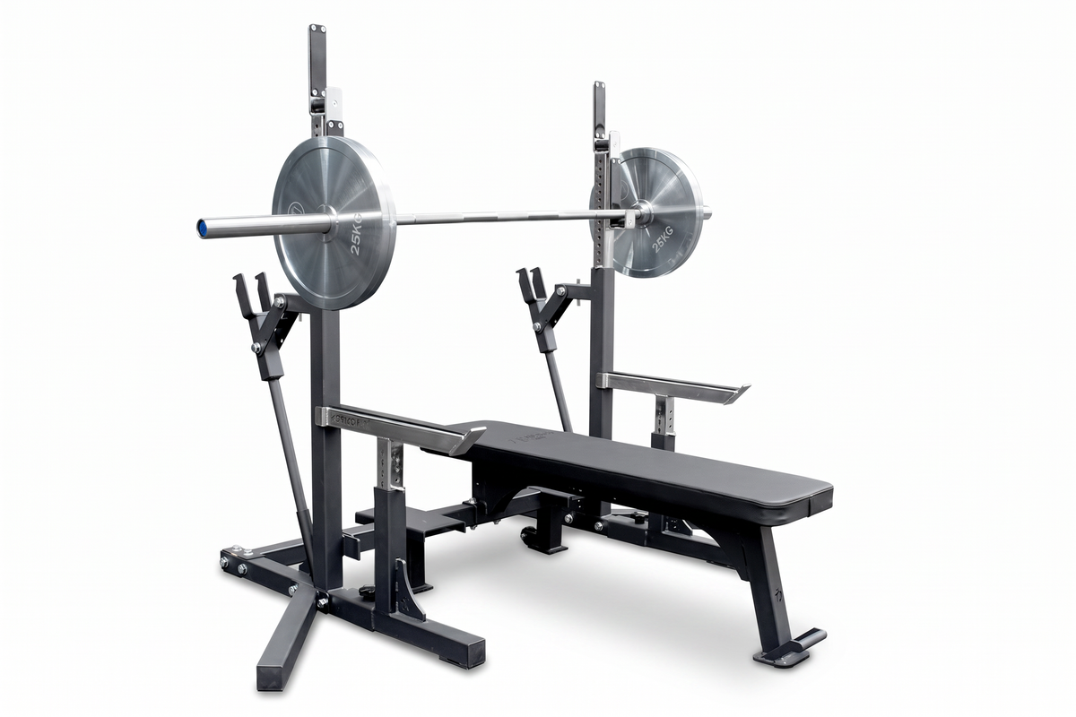 Riot Combo Rack V2 – Squat & Bench Press Combo Rack (built to IPF specifications) - Strength Shop