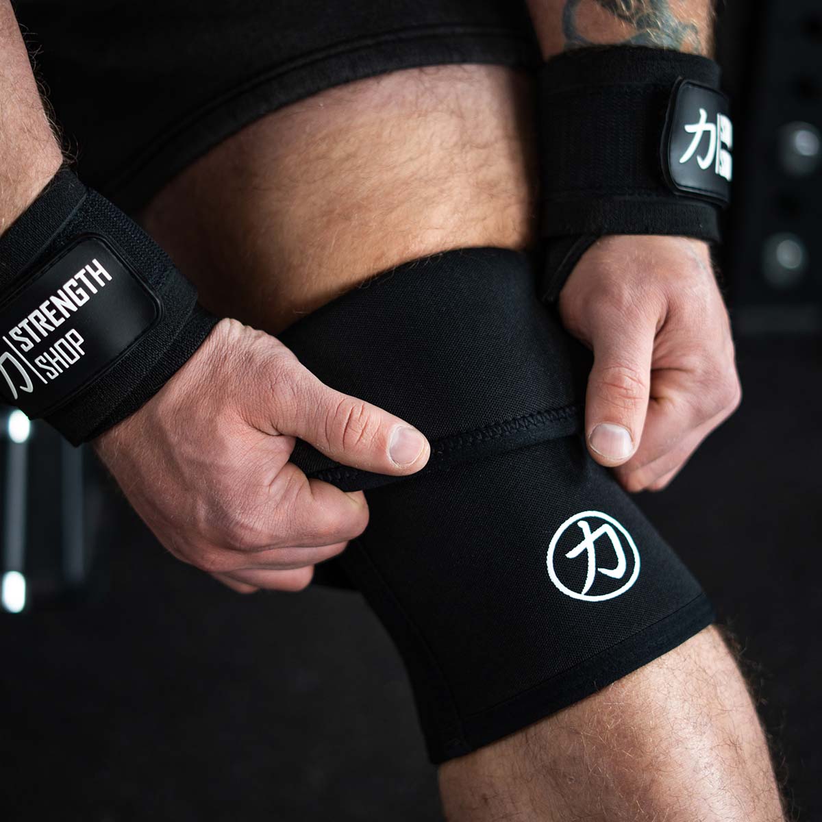 7mm Black Neoprene Inferno Knee Sleeves – Strength Shop