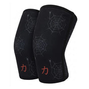 Strength Shop 7mm Inferno Neoprene Knee Sleeves - Spider Pattern - IPF Approved (Pair) - Strength Shop