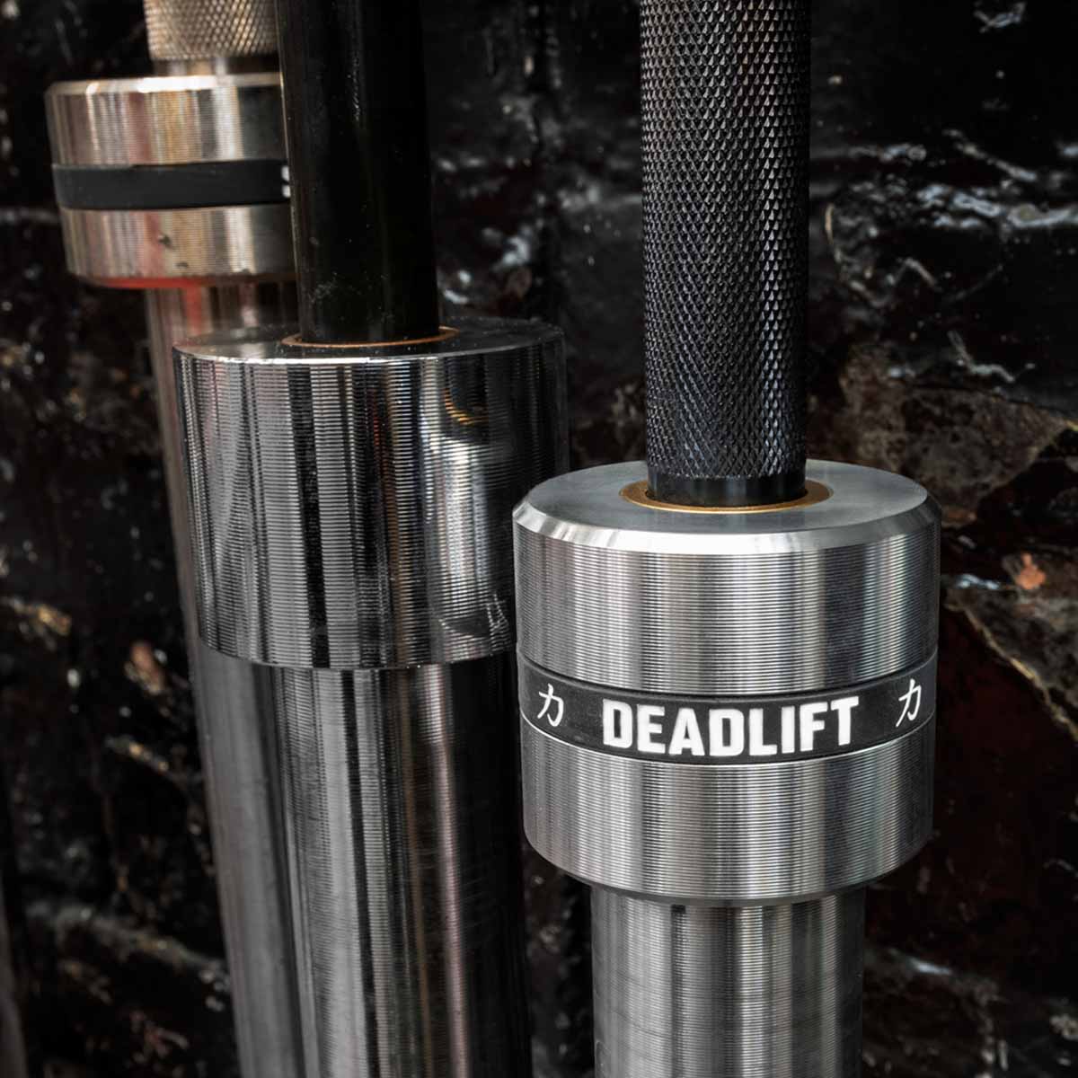 Bastard Deadlift Bar - Black Chrome Shaft - Strength Shop