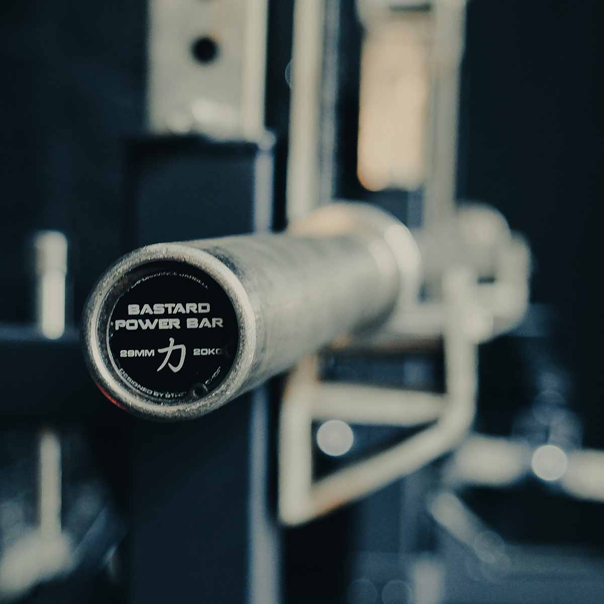 Bastard Power Bar, Nickel Plated Shaft - Strength Shop