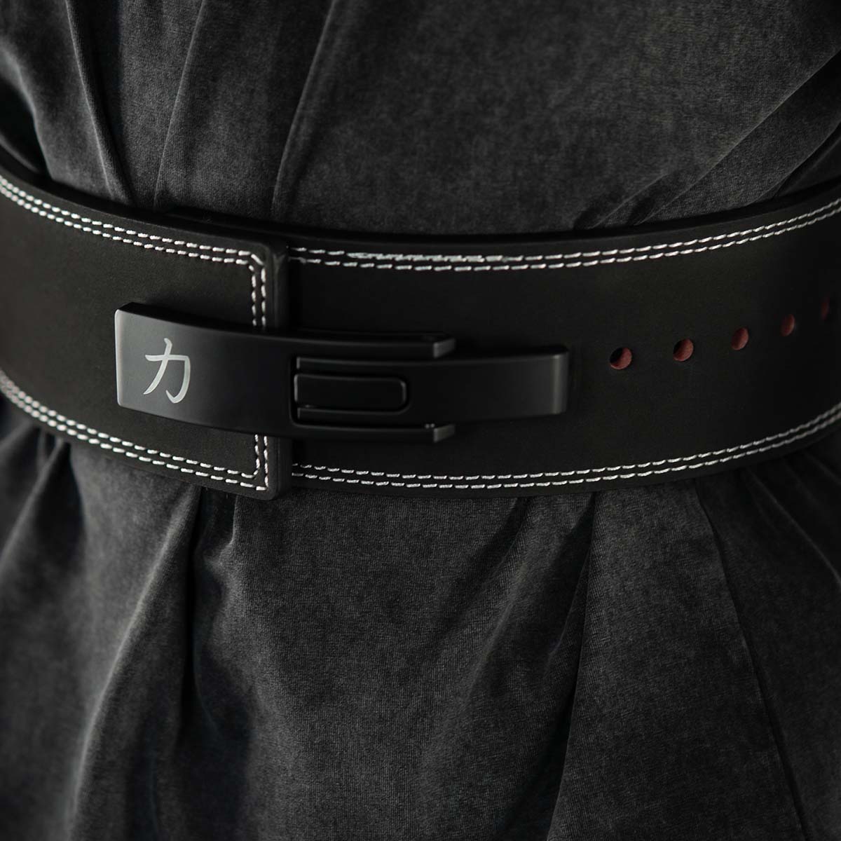 Black Lever Belt, 13mm - IPF Approved - Strength Shop