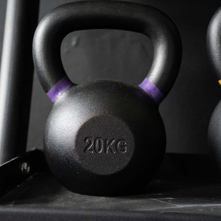 Kettlebell in ghisa Strength Shop – stampo unico, rivestito a polvere, 4-64KG