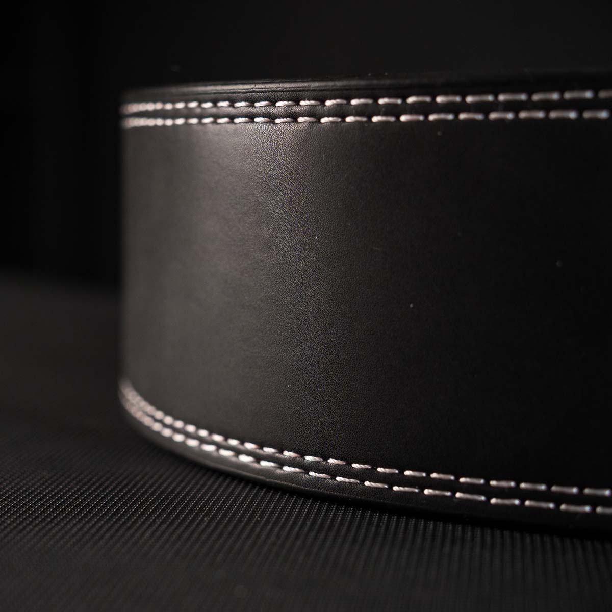 Embossed Black Lever Belt, 13mm - IPF Approved