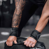 Medium Wrist Wraps, Dark Leo - IPF Approved – 30cm/60cm - Strength Shop
