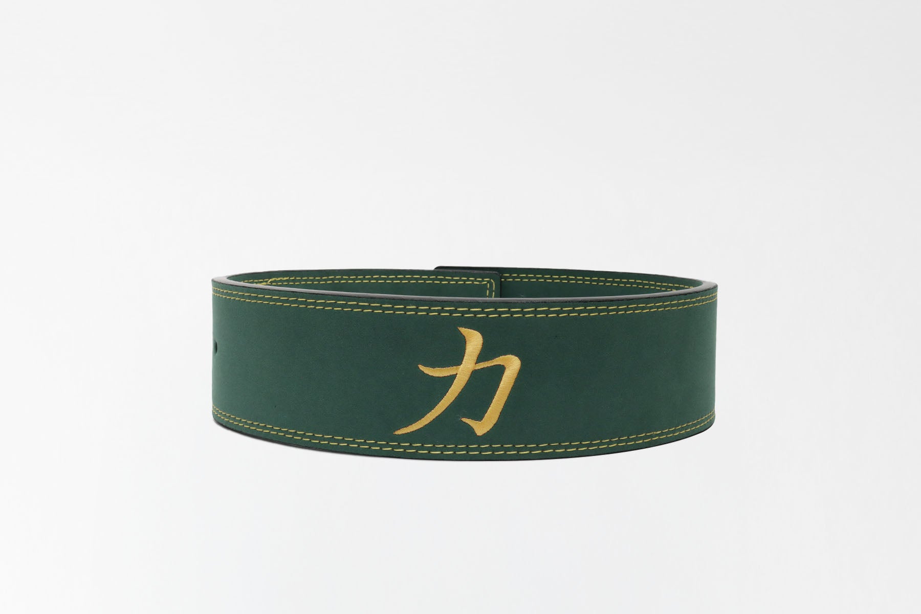Vintage Green Lever Belt, 13mm - IPF Approved - Strength Shop