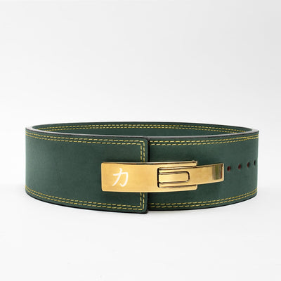 Vintage Green Lever Belt, 13mm - IPF Approved