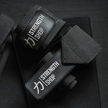 Medium Wrist Wraps, Black, 30CM/60CM - IPF Approved