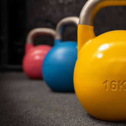 B-WARE Stainless Steel Competition Kettlebells - 20KG - Strength Shop