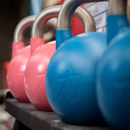 B-WARE Stainless Steel Competition Kettlebells - 20KG - Strength Shop