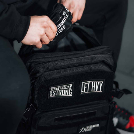 Training Backpack 2.0, Black - Add Extra Patches - Strength Shop