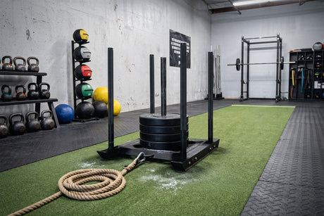 4-Stangen Gewichtsschlitten – Competition Push & Pull Sled
