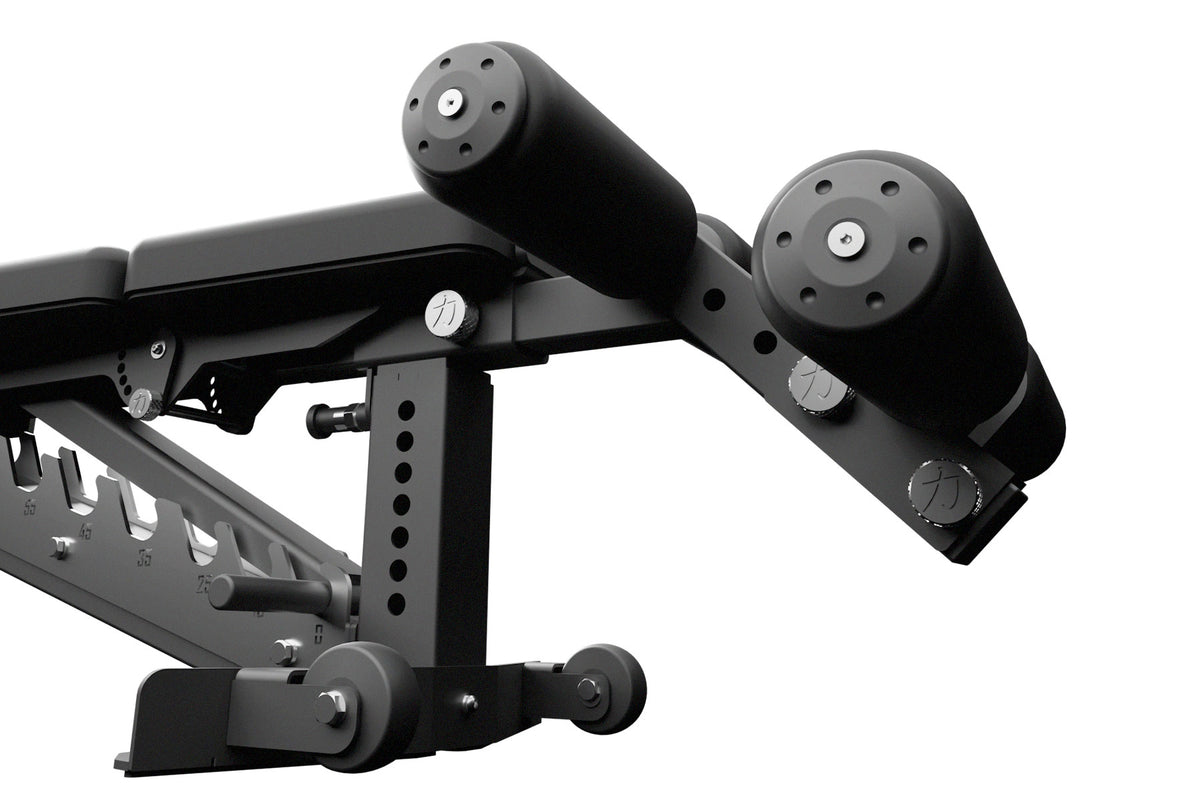 Riot FID Utility Bench 2.0 + Leg Roller | Adjustable Weight Bench Bundle - Strength Shop