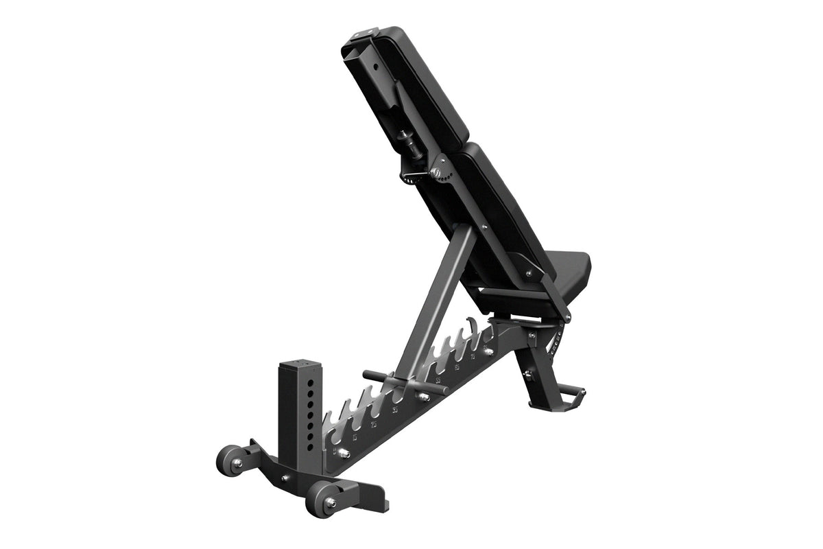 Riot FID Utility Bench 2.0 + Leg Roller | Adjustable Weight Bench Bundle - Strength Shop