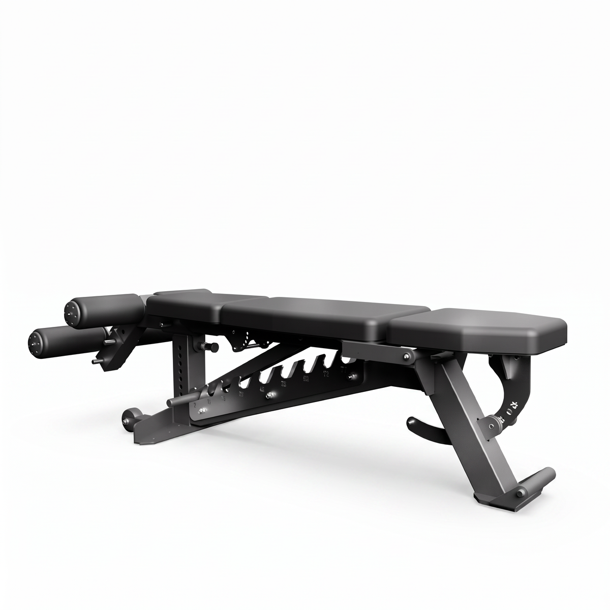 Riot FID Utility Bench 2.0 – Leg Roller | Decline Leg Holder Attachment - Strength Shop