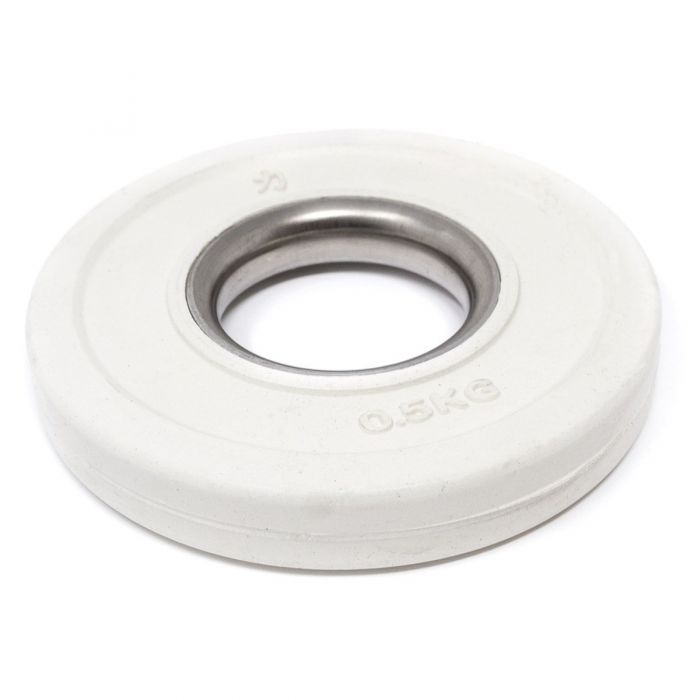 Rubber Coated Fractional Plate Set, Coloured - 15KG - Strength Shop