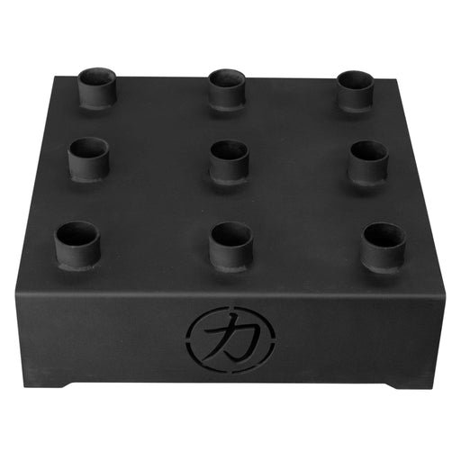 Deluxe Olympic 9-Bar Holder - Strength Shop