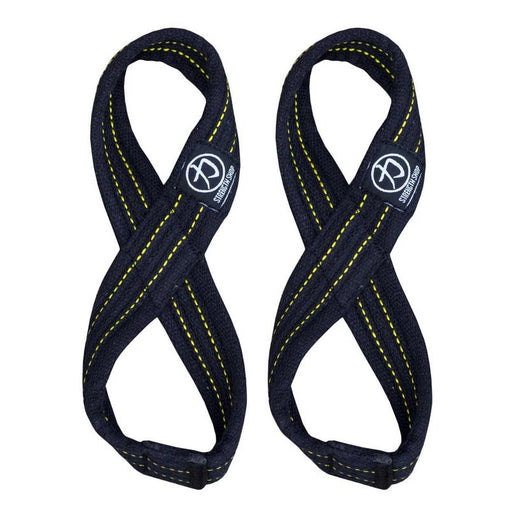 Heavy Duty Figure Eight Lifting Straps - Cotton - Strength Shop