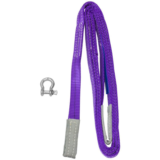Heavy Duty Sling and Shackle - 1 Tonne - Strength Shop