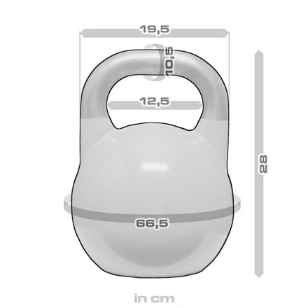 B-WARE Stainless Steel Competition Kettlebells - 20KG - Strength Shop