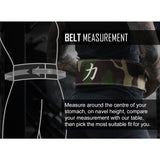 Webbing Deadlift Belt / Back Support Grey/Black - Strength Shop