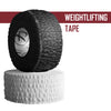 Weightlifting Tape, White - 2.5cm