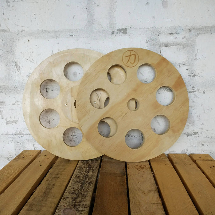 1.5kg Wooden Technique Plates (1 Pair) - Strength Shop